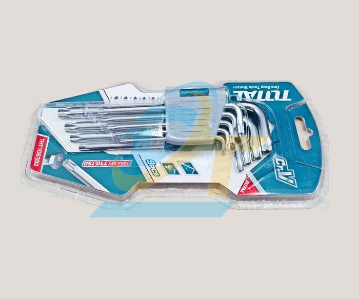 Bộ lục giác bông 9 chi tiết T10-T50 Total THT106392  Total | Giá rẻ nhất - Công Ty TNHH Thương Mại Dịch Vụ Đạt Tâm