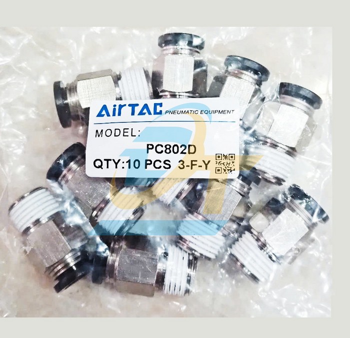 Đầu nối hơi thẳng ren ngoài 13 ống 8 Airtac PC802D PC802D Airtac | Giá rẻ nhất - Công Ty TNHH Thương Mại Dịch Vụ Đạt Tâm