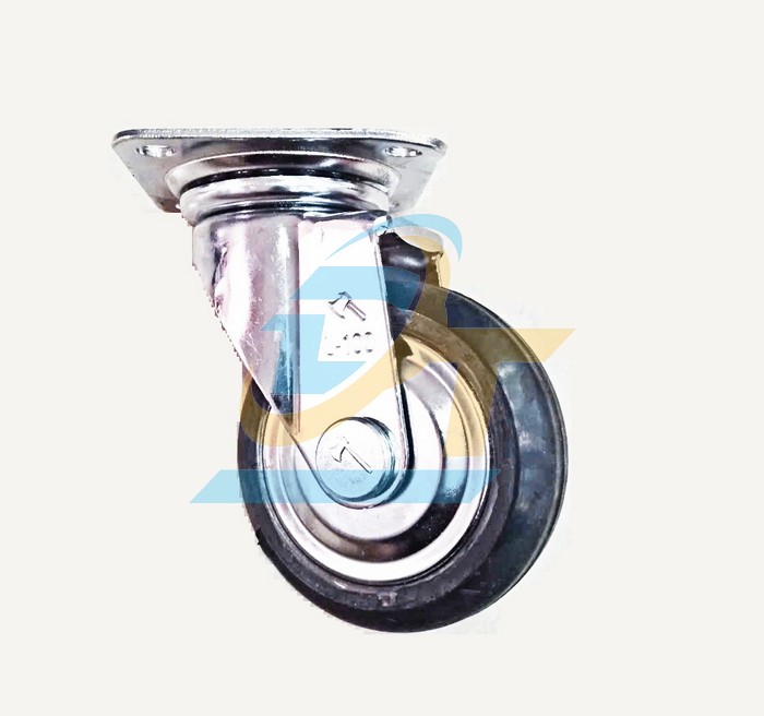 Bánh xe đẩy cao su L100 100x36 càng xoay  VietNam | Giá rẻ nhất - Công Ty TNHH Thương Mại Dịch Vụ Đạt Tâm