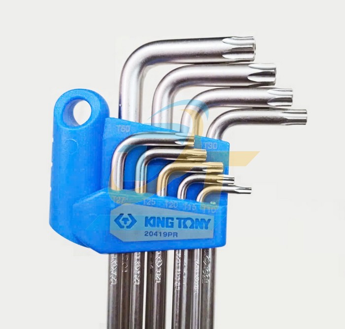 Bộ lục giác sao có lỗ 9 chi tiết T10-T50 Kingtony 20419PR  KingTony | Giá rẻ nhất - Công Ty TNHH Thương Mại Dịch Vụ Đạt Tâm