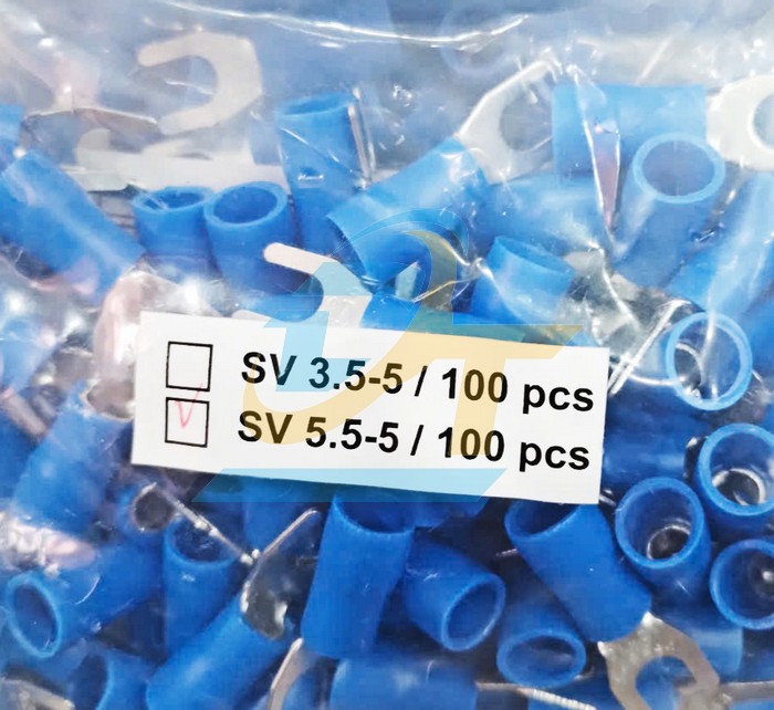 Đầu cos chỉa chữ Y SV 5.5-5 bọc nhựa  VietNam | Giá rẻ nhất - Công Ty TNHH Thương Mại Dịch Vụ Đạt Tâm