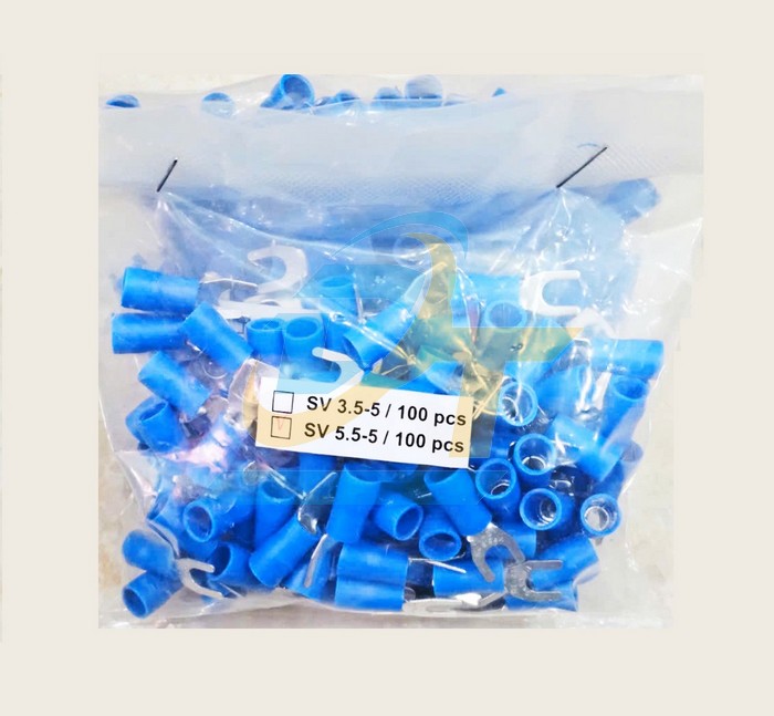 Đầu cos chỉa chữ Y SV 5.5-5 bọc nhựa  VietNam | Giá rẻ nhất - Công Ty TNHH Thương Mại Dịch Vụ Đạt Tâm