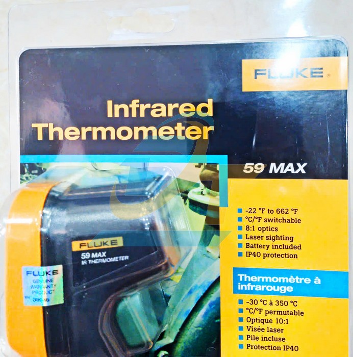 Máy đo nhiệt độ bằng hồng ngoại Fluke 59 MAX  Fluke | Giá rẻ nhất - Công Ty TNHH Thương Mại Dịch Vụ Đạt Tâm