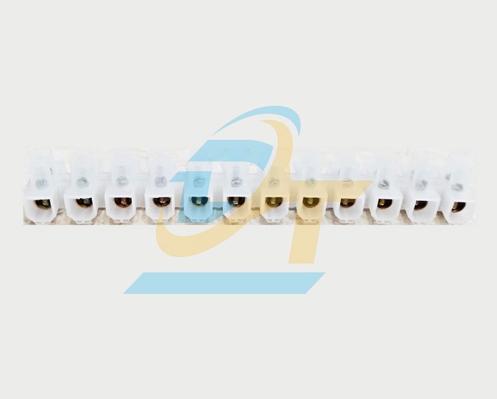 Domino nhựa trắng 12 cặp cực 60A 25mm2 Janfa 6012  JANFA | Giá rẻ nhất - Công Ty TNHH Thương Mại Dịch Vụ Đạt Tâm