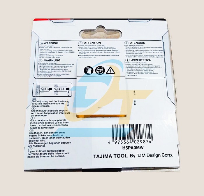 Thước cuộn 10mx25mm Tajima H5PA0MW  Tajima | Giá rẻ nhất - Công Ty TNHH Thương Mại Dịch Vụ Đạt Tâm
