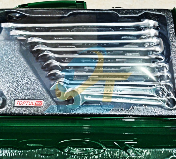 Bộ cờ lê vòng miệng bóng 16 chi tiết 6-24mm Toptul GAAD1602  TOPTUL | Giá rẻ nhất - Công Ty TNHH Thương Mại Dịch Vụ Đạt Tâm