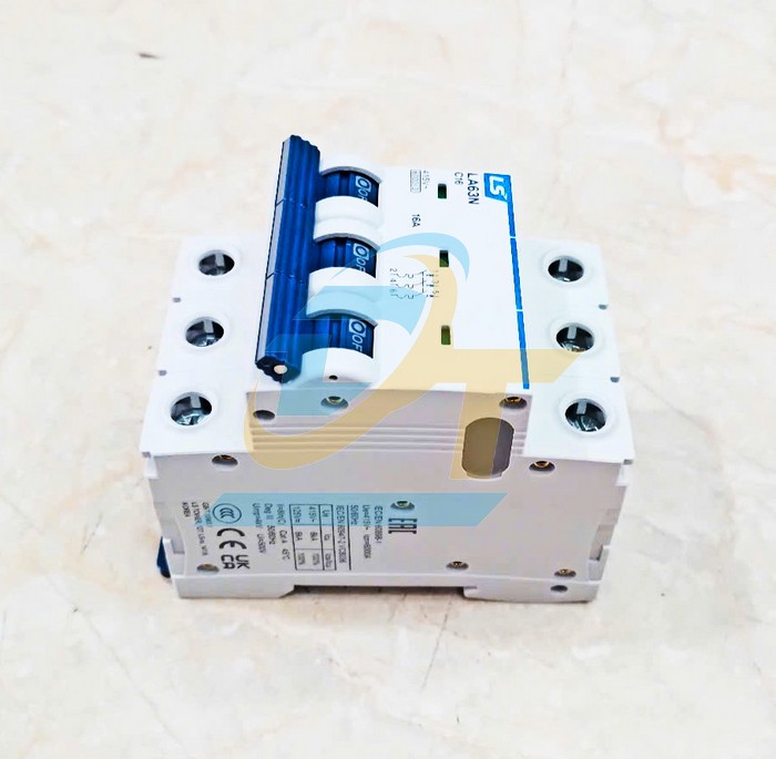 Cầu dao tự động (MCB) LS LA63N 3P 16A  LS | Giá rẻ nhất - Công Ty TNHH Thương Mại Dịch Vụ Đạt Tâm