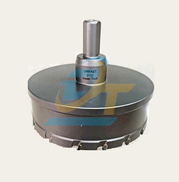 Mũi khoét lỗ hợp kim 100mm Unifast MCT-100  UNIFAST | Giá rẻ nhất - Công Ty TNHH Thương Mại Dịch Vụ Đạt Tâm
