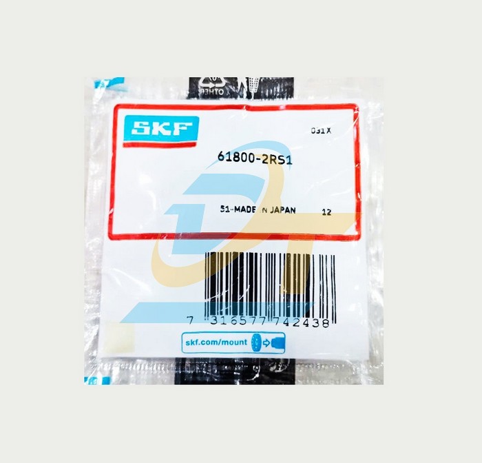 Vòng bi (Bạc đạn) SKF 61800-2RS1  SKF | Giá rẻ nhất - Công Ty TNHH Thương Mại Dịch Vụ Đạt Tâm