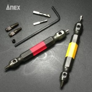 Bộ 2 mũi khoan tháo vít gãy Anex ANH-S1 65mm  ANEX | Giá rẻ nhất - Công Ty TNHH Thương Mại Dịch Vụ Đạt Tâm