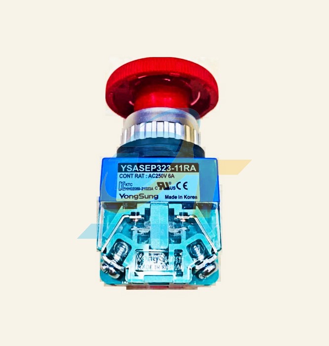 N&uacute;t nhấn khẩn cấp phi 25 Yongsung YSASEP323-11RA  YONGSUNG | Gi&aacute; rẻ nhất - C&ocirc;ng Ty TNHH Thương Mại Dịch Vụ Đạt T&acirc;m