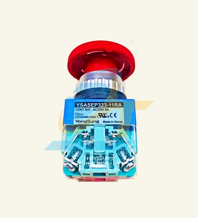 N&uacute;t nhấn khẩn cấp phi 25 Yongsung YSASEP323-11RA  YONGSUNG | Gi&aacute; rẻ nhất - C&ocirc;ng Ty TNHH Thương Mại Dịch Vụ Đạt T&acirc;m