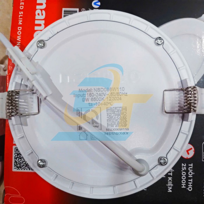 B&oacute;ng LED &acirc;m trần 9W viền trắng NSD096W110 6500K  Nanoco | Gi&aacute; rẻ nhất - C&ocirc;ng Ty TNHH Thương Mại Dịch Vụ Đạt T&acirc;m