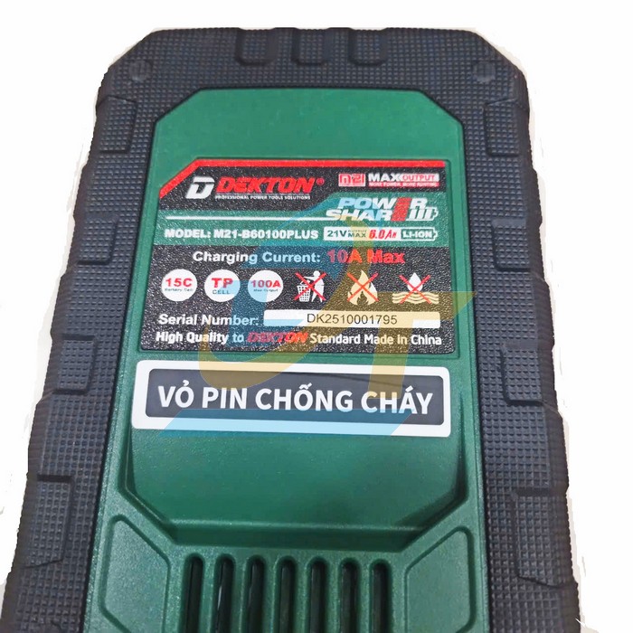 Pin Dekton 21V 6.0Ah 15cell M21-B60100Plus  DEKTON | Gi&aacute; rẻ nhất - C&ocirc;ng Ty TNHH Thương Mại Dịch Vụ Đạt T&acirc;m