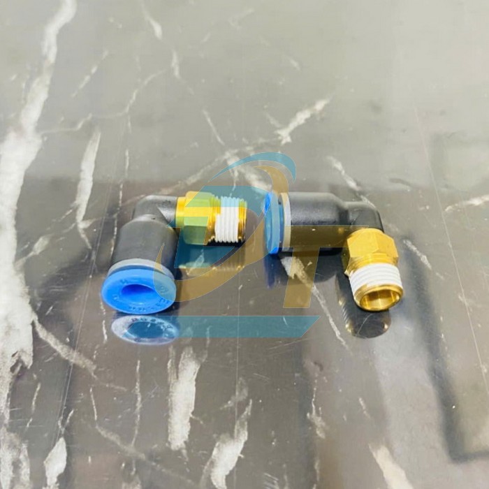 Co nối hơi chữ L phi 6mm - Ren ngo&agrave;i 9.6mm Easun EPL6-01  EASUN | Gi&aacute; rẻ nhất - C&ocirc;ng Ty TNHH Thương Mại Dịch Vụ Đạt T&acirc;m