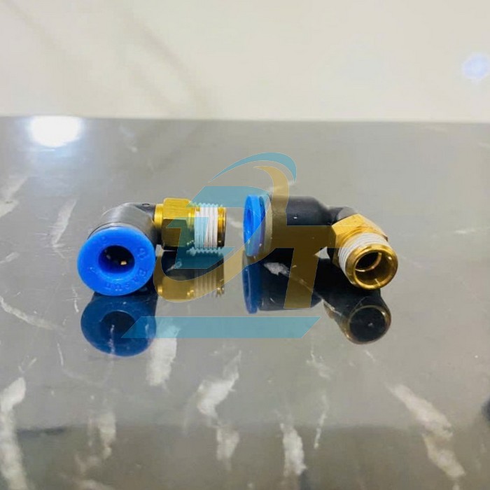 Co nối hơi chữ L phi 6mm - Ren ngo&agrave;i 9.6mm Easun EPL6-01  EASUN | Gi&aacute; rẻ nhất - C&ocirc;ng Ty TNHH Thương Mại Dịch Vụ Đạt T&acirc;m
