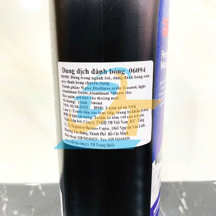 Dung dịch đ&aacute;nh b&oacute;ng bước 2 3M Perfect-It 06094 946ml  3M | Gi&aacute; rẻ nhất - C&ocirc;ng Ty TNHH Thương Mại Dịch Vụ Đạt T&acirc;m