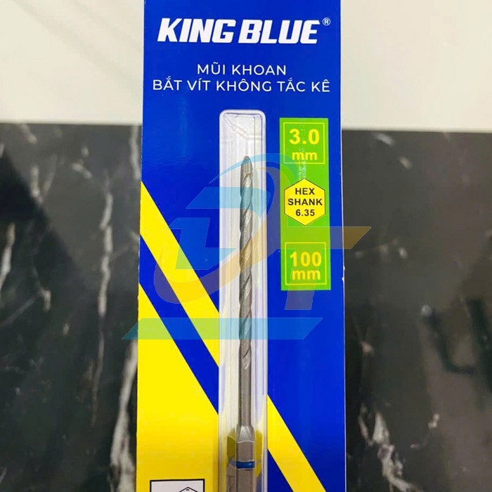 Mũi khoan tường kh&ocirc;ng tắc k&ecirc; KingBlue KBLJ 3x100  KINGBLUE | Gi&aacute; rẻ nhất - C&ocirc;ng Ty TNHH Thương Mại Dịch Vụ Đạt T&acirc;m