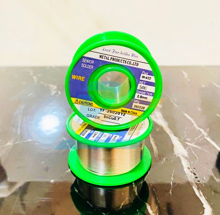 Thiếc h&agrave;n kh&ocirc;ng ch&igrave; SnCu0.7 0.8mm 50g  China | Gi&aacute; rẻ nhất - C&ocirc;ng Ty TNHH Thương Mại Dịch Vụ Đạt T&acirc;m