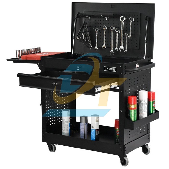 Xe đẩy dụng cụ 79cm 1 hộc k&eacute;o  VietNam | Gi&aacute; rẻ nhất - C&ocirc;ng Ty TNHH Thương Mại Dịch Vụ Đạt T&acirc;m
