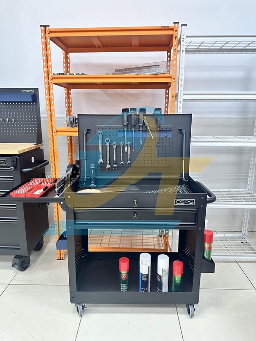 Xe đẩy dụng cụ 79cm 1 hộc k&eacute;o  VietNam | Gi&aacute; rẻ nhất - C&ocirc;ng Ty TNHH Thương Mại Dịch Vụ Đạt T&acirc;m