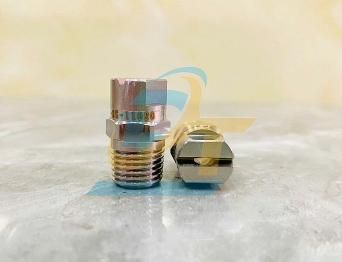 B&eacute;c phun sương inox c&aacute;nh quạt 110 độ 11020 (Ren ngo&agrave;i 13mm, Lỗ 2.8mm)  China | Gi&aacute; rẻ nhất - C&ocirc;ng Ty TNHH Thương Mại Dịch Vụ Đạt T&acirc;m