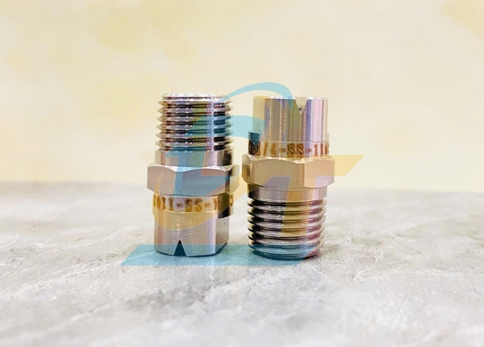 B&eacute;c phun sương inox c&aacute;nh quạt 110 độ 11020 (Ren ngo&agrave;i 13mm, Lỗ 2.8mm)  China | Gi&aacute; rẻ nhất - C&ocirc;ng Ty TNHH Thương Mại Dịch Vụ Đạt T&acirc;m