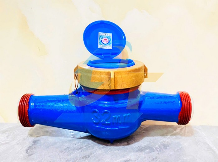 Đồng hồ nước sạch th&acirc;n gang nối ren Sanpo DN32 DN32 Sanpo | Gi&aacute; rẻ nhất - C&ocirc;ng Ty TNHH Thương Mại Dịch Vụ Đạt T&acirc;m