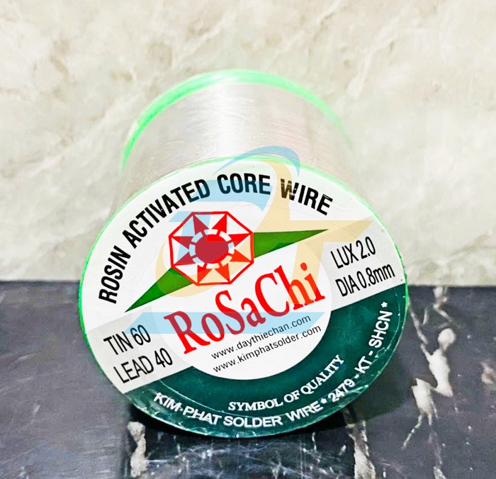 Thiếc h&agrave;n Rosachi 0.8mm Kim Ph&aacute;t 320G  Rosachi | Gi&aacute; rẻ nhất - C&ocirc;ng Ty TNHH Thương Mại Dịch Vụ Đạt T&acirc;m